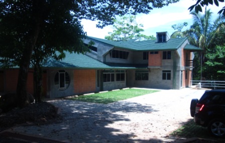 Casa de Guarda Parques PNMA, vista desde la entrada